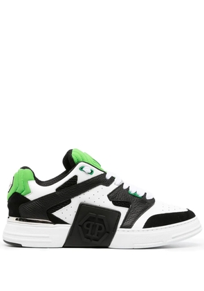 Philipp Plein Phantom Street leather sneakers - White