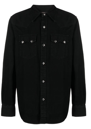 Ralph Lauren RRL button-up cotton shirt - Black