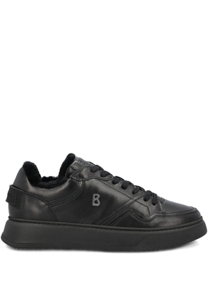 BOGNER logo-detail leather sneakers - Black