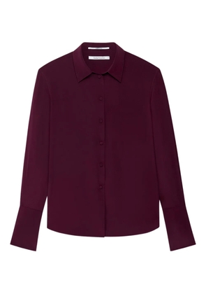 Another Tomorrow silk shirt - Purple
