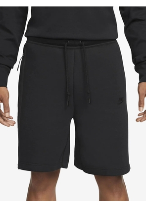 Nike logo-print track shorts - Black