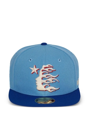 HELLSTAR star graphic baseball cap - Blue