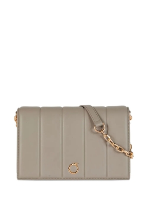 Trussardi quilted shoulder bag - Neutrals