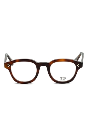 Epos Broadway round-frame glasses - Brown