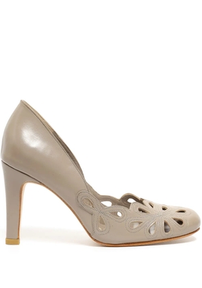 Sarah Chofakian 75mm Scarpin Belle Epoque pumps - Neutrals