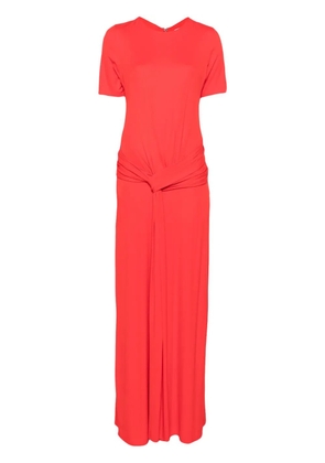Simkhai draped maxi dress - Red