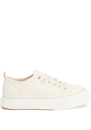 AMI Paris canvas low-top sneakers - Neutrals