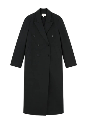 LouLou de Saison Temo lapel double-breasted coat - Black