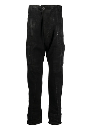 Boris Bidjan Saberi faded slim-cut jeans - Black