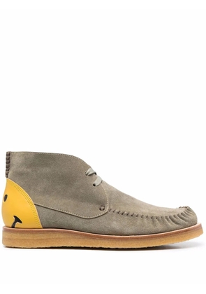 KAPITAL suede desert boots - Green