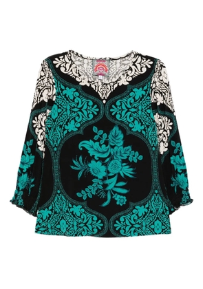 Johnny Was Janie T-shirt - Black