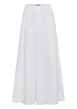 AZEEZA Soren maxi skirt - White