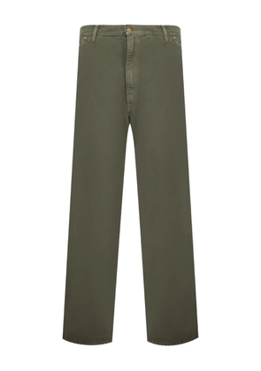 Orslow rear-pockets trousers - Green