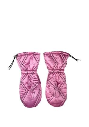 Chopova Lowena Puffer gloves - Pink