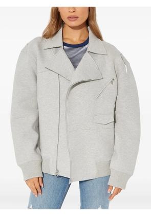 Norma Kamali zipped bomber jacket - Grey