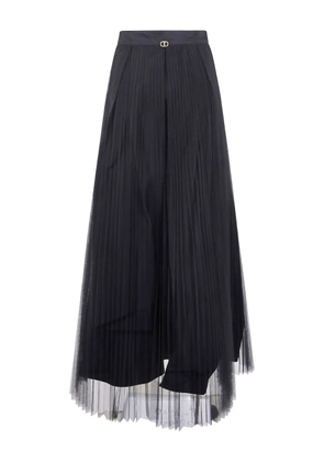 TWINSET pleated maxi skirt - Black