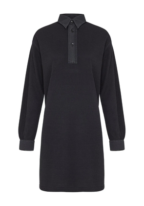 Maison Margiela wool polo top - Blue