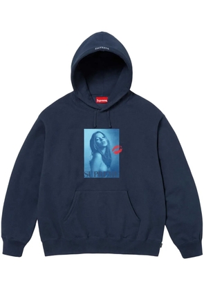 Supreme Kate Moss hoodie - Blue