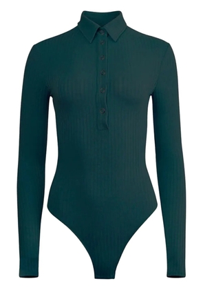 Fleur Du Mal ribbed-knit bodysuit - Green