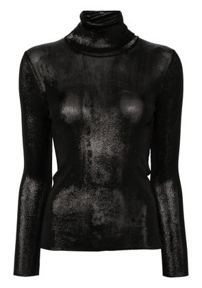 TOM FORD roll-neck jumper - Metallic