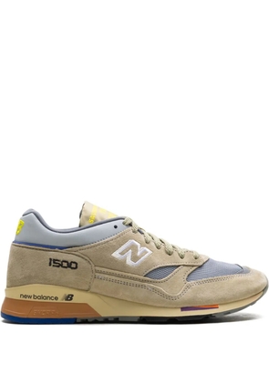 New Balance 1500 'Salehe Bembury Made in UK - Olive Gray/Mirage Gray/Lemon' sneakers - Neutrals