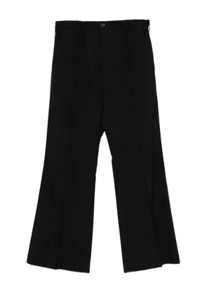 Marni pleated-front straight-leg trousers - Black