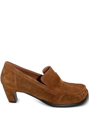 CHUCKIES slip-on style pumps - Brown
