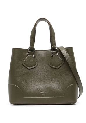 Lancel logo-print leather bag - Green