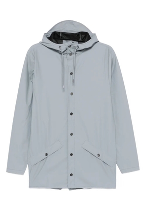 Rains hooded rain jacket - Blue
