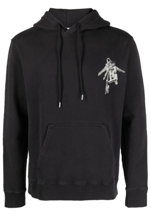 Études Studio Klein Lovelock organic-cotton hoodie - Black