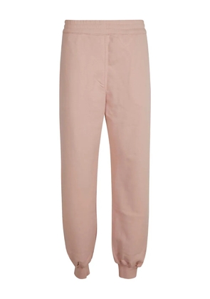 Alexander McQueen logo-print track pants - Pink