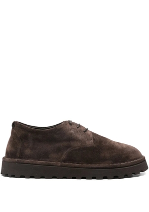 Marsèll Sancrispa suede derby shoes - Brown