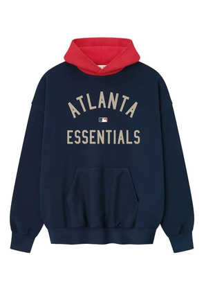 FEAR OF GOD ESSENTIALS x MLB Braves hoodie - Blue