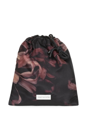 DRIES VAN NOTEN printed bucket hat - Black