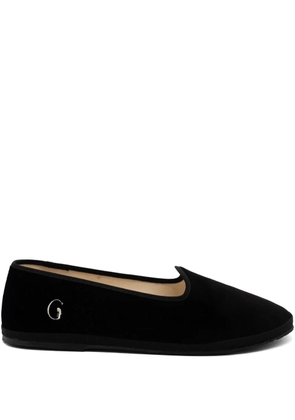Gondolina Bucintoro logo-detail slippers - Black