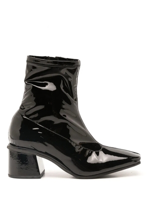 Sarah Chofakian Royal Academy 50mm leather boots - Black