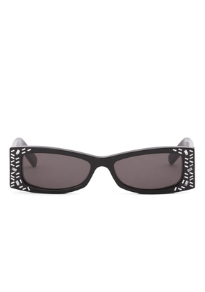 Marni Eyewear logo-print sunglasses - Black