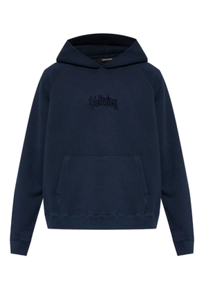 Zadig&Voltaire logo graphic hoodie - Blue
