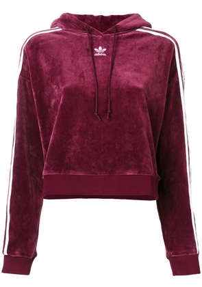 adidas hooded logo sweatshirt - Pink