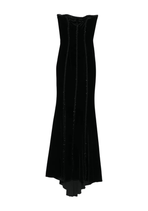 NISSA embellished maxi dress - Black