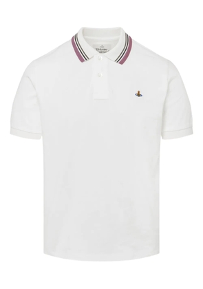 Vivienne Westwood Orb-detail polo shirt - White