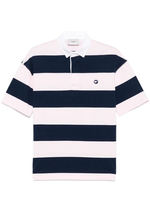Coperni striped polo shirt - Pink