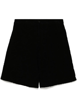 Off-White all over logo shorts - Black