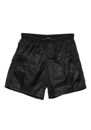 Alexander McQueen skull-pattern swim shorts - Black
