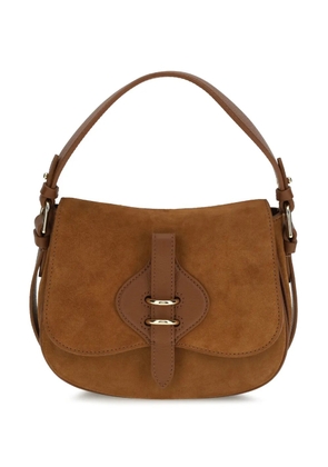 Coccinelle small Mavery suede tote bag - Brown