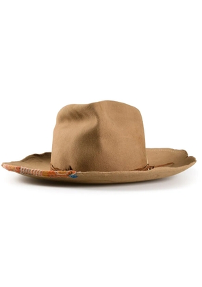 Nick Fouquet fedora hat - Neutrals