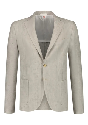 Borrelli single-breasted blazer - Neutrals