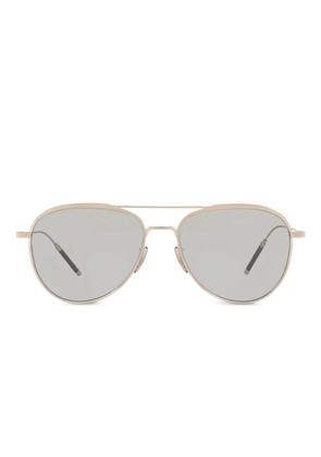 Oliver Peoples TK-3 double-bridge sunglasses - Silver