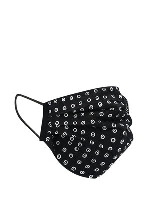 10 CORSO COMO circle-print face mask - Black