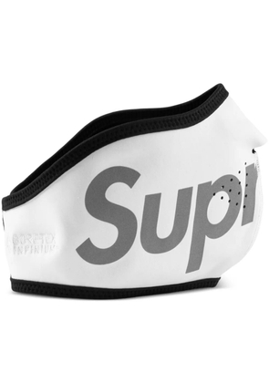Supreme logo windstopper face mask - White